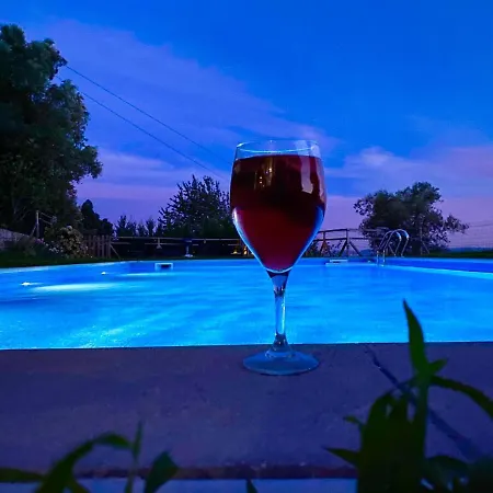 The Pool House Villa Longos Exterior photo